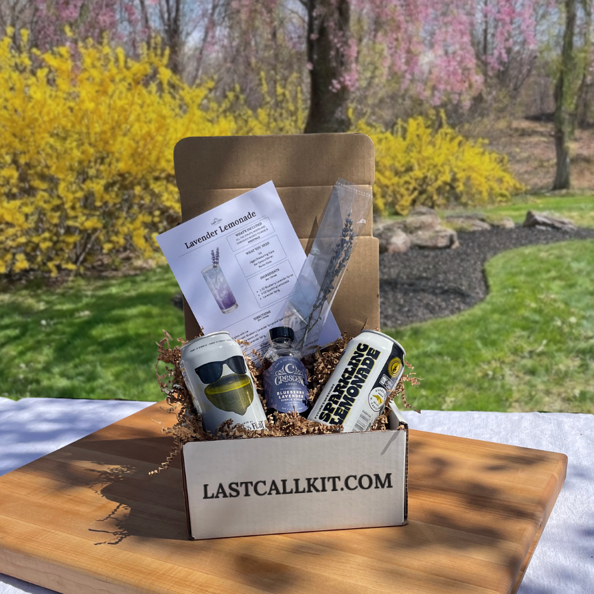 Lavender Fields - Blueberry Lavender Mocktail Kit (Medium)