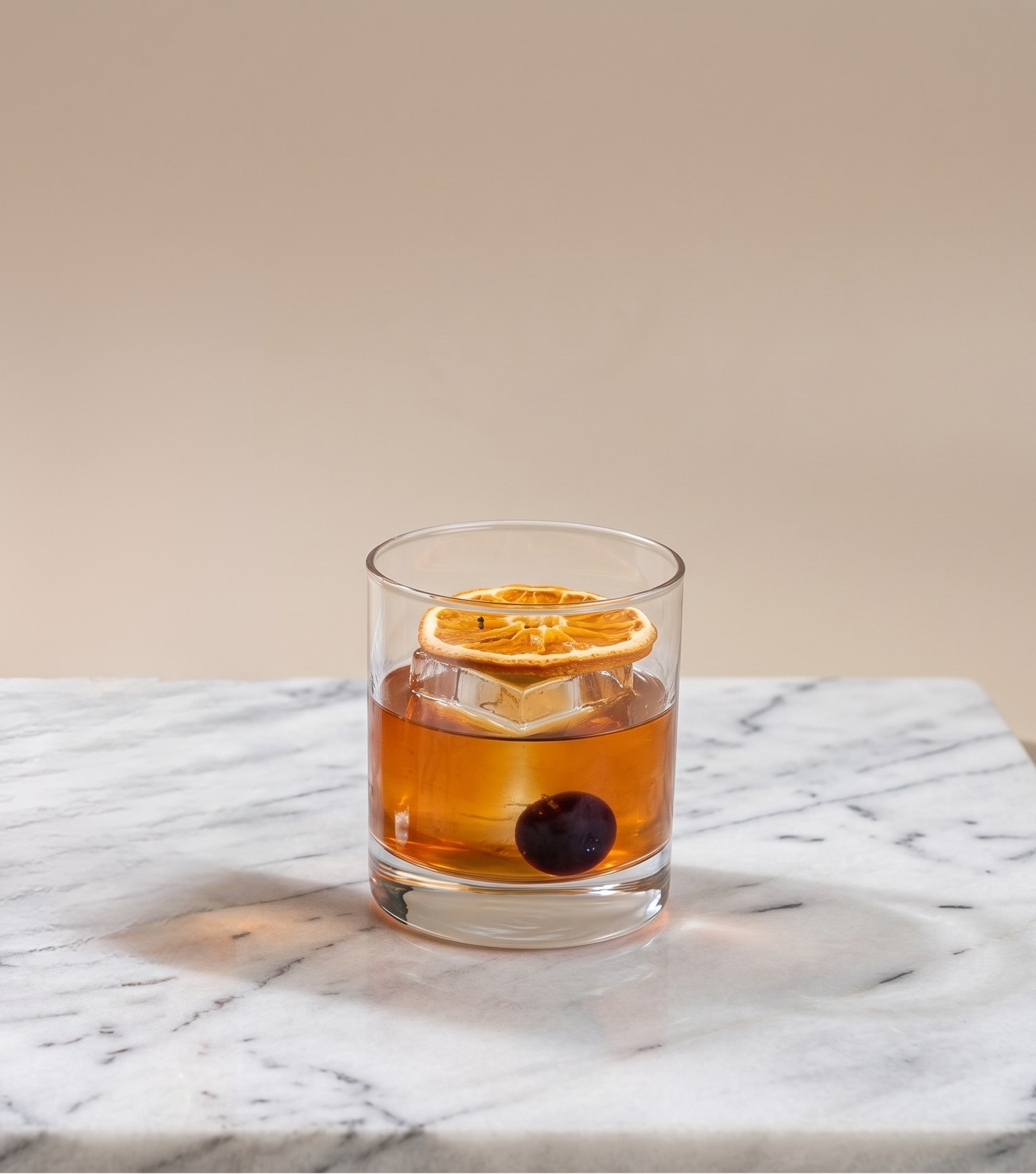 Strawberry Vanilla Old Fashioned (Medium)